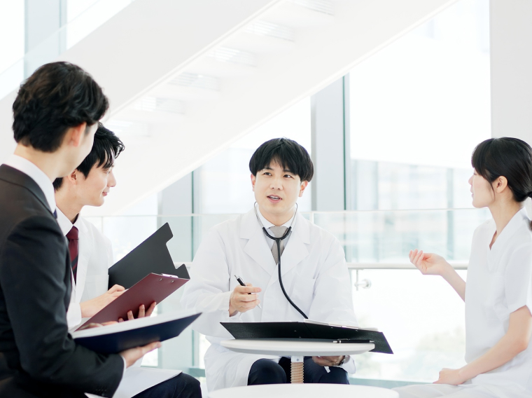 多数の医療機関と提携